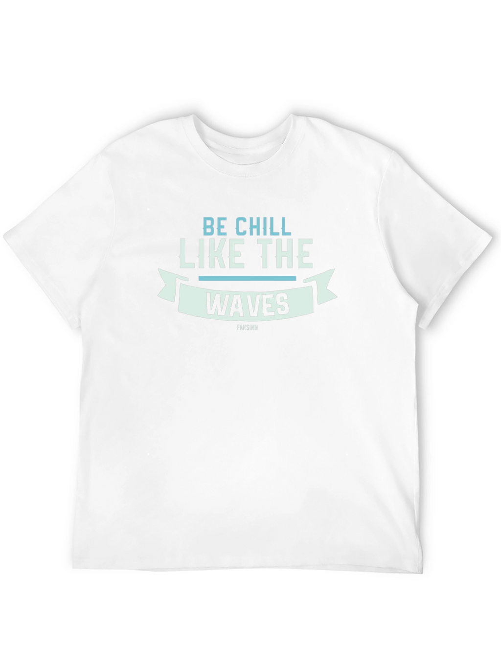 Be Chill Like the Waves Graphic Tee - Black