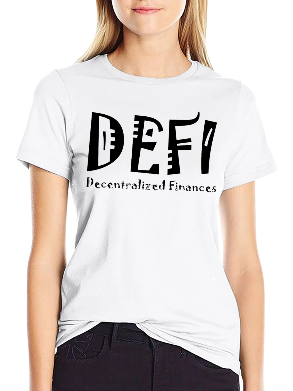 DeFi Decentralized Finances Black T-Shirt