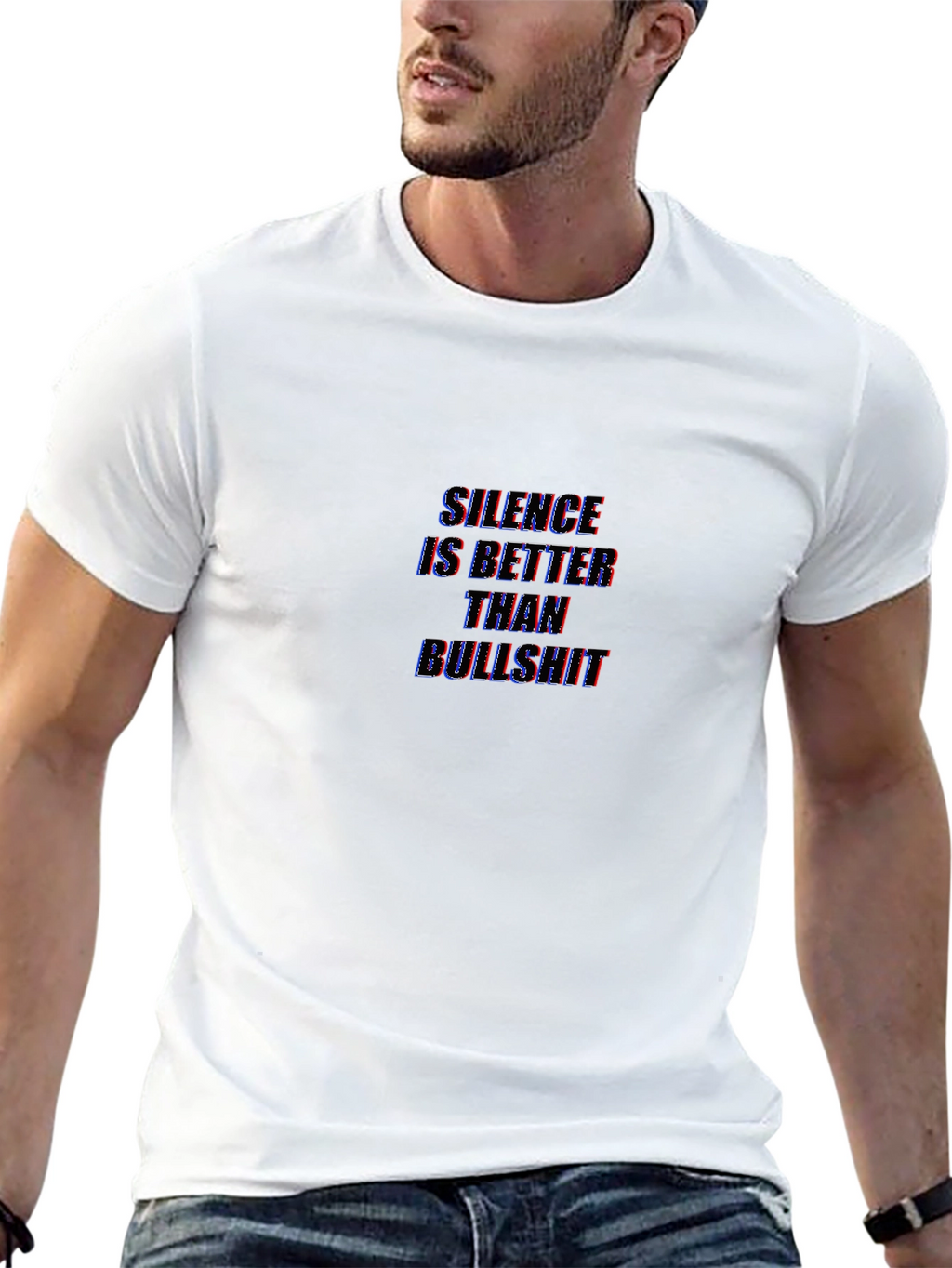 Silence Better Than Bullshit Graphic Tee