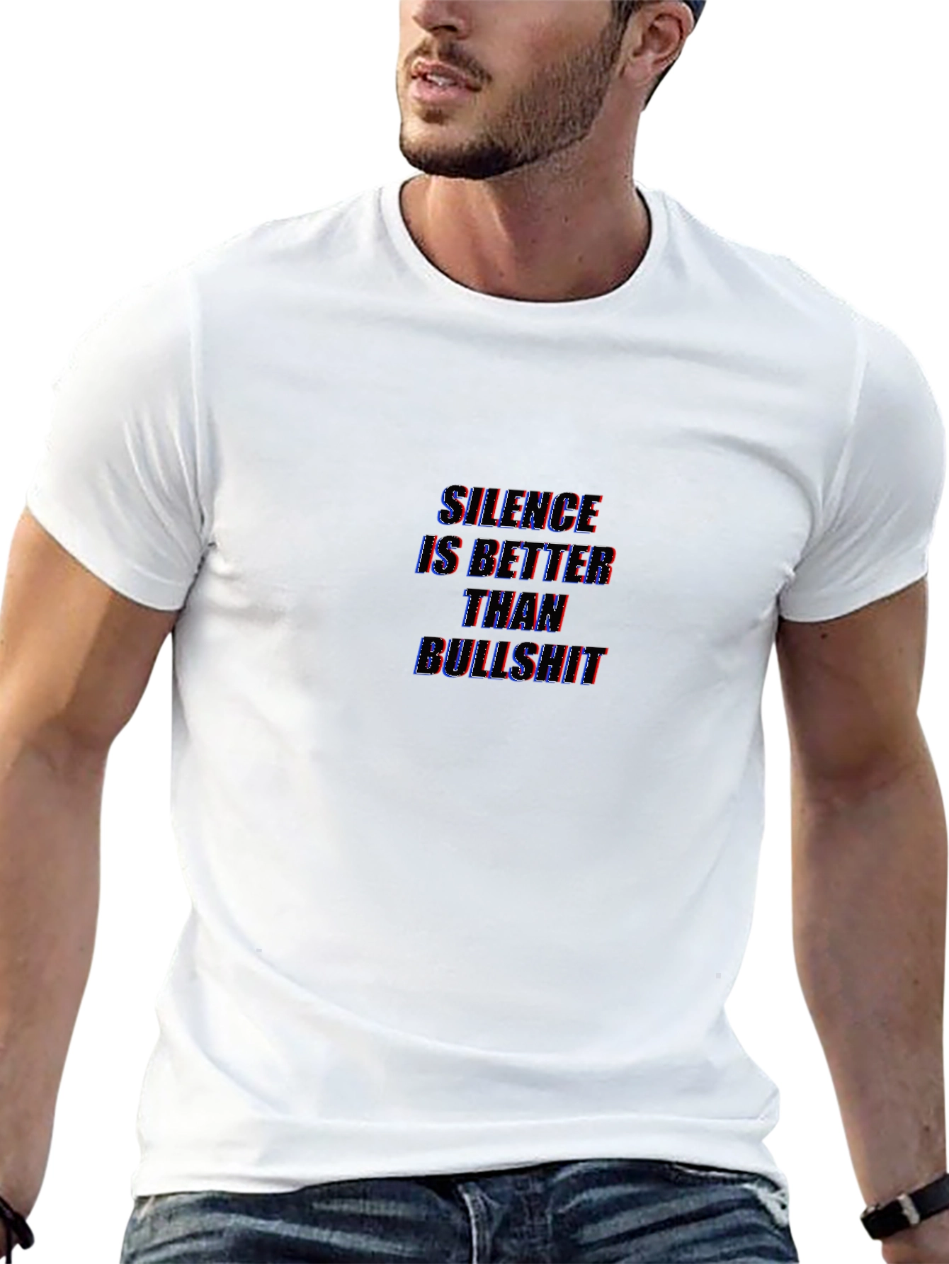 Silence Better Than Bullshit Graphic Tee