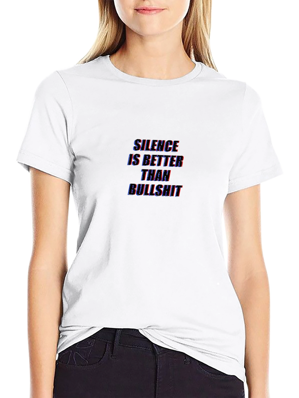 Silence Better Than Bullshit Graphic Tee