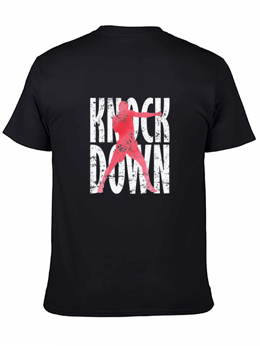 Knock Down T-Shirt: Boxing Inspired Graphic Tee
