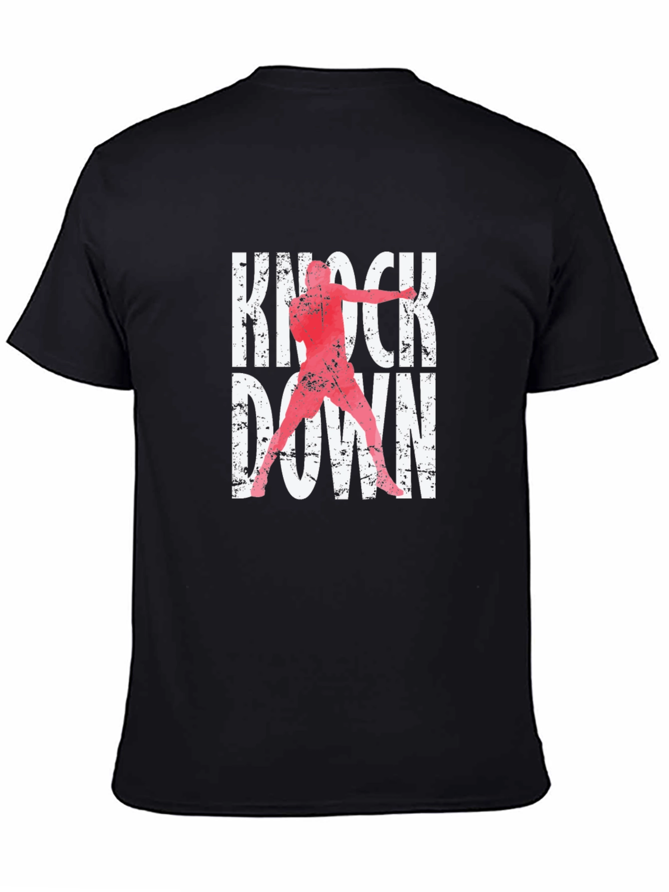 Knock Down T-Shirt: Boxing Inspired Graphic Tee