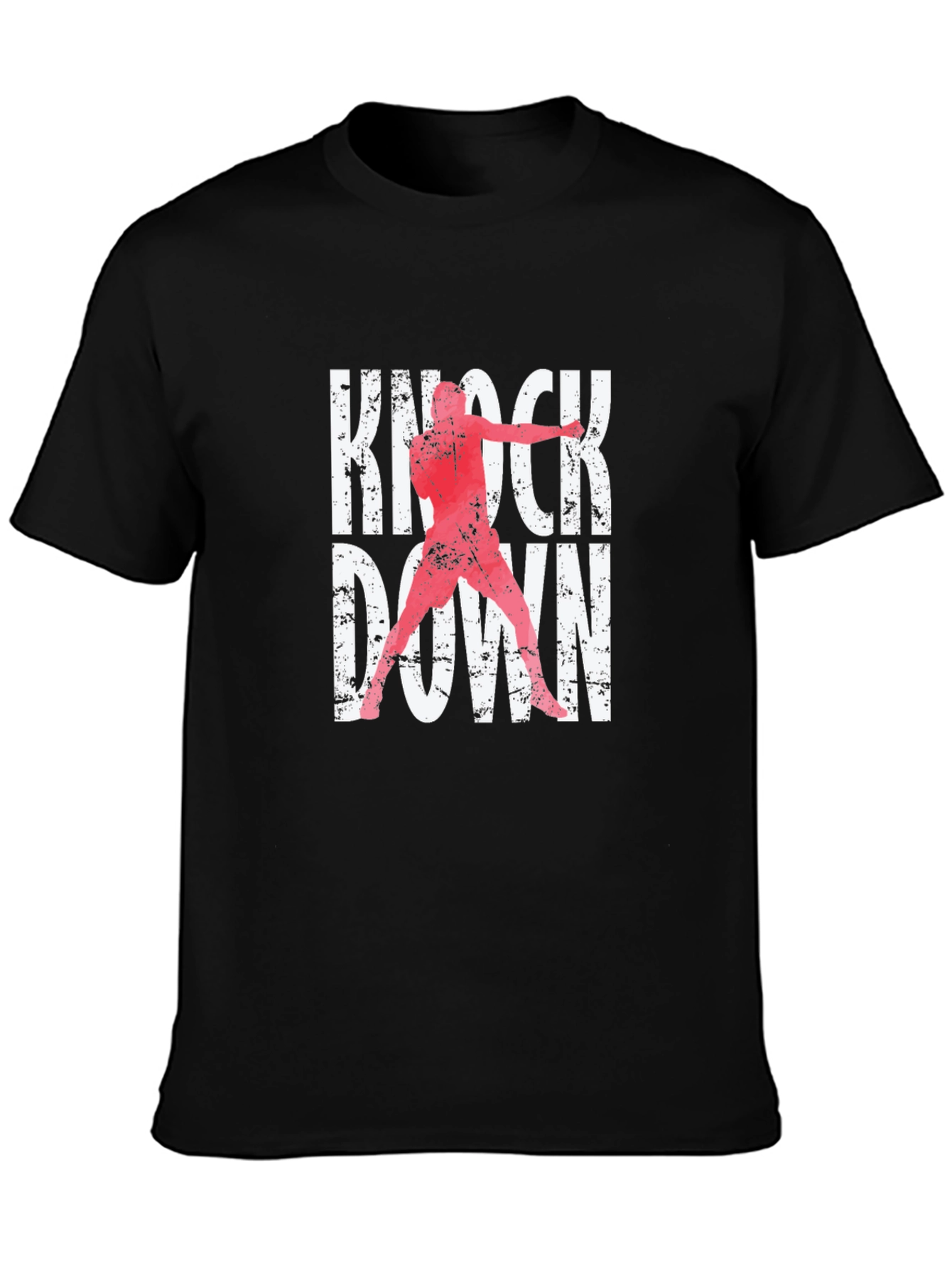 Knock Down T-Shirt: Boxing Inspired Graphic Tee
