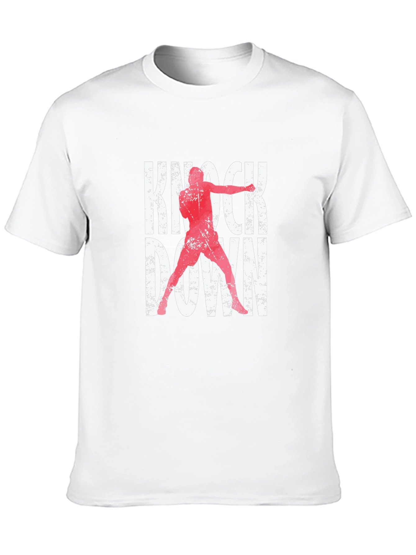 Knock Down T-Shirt: Boxing Inspired Graphic Tee