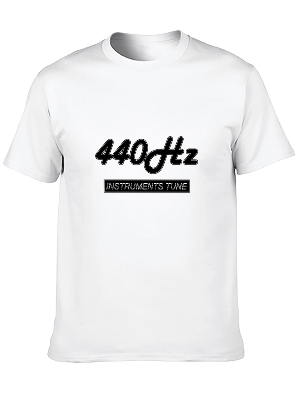 440Hz Instruments Tune Black T-Shirt