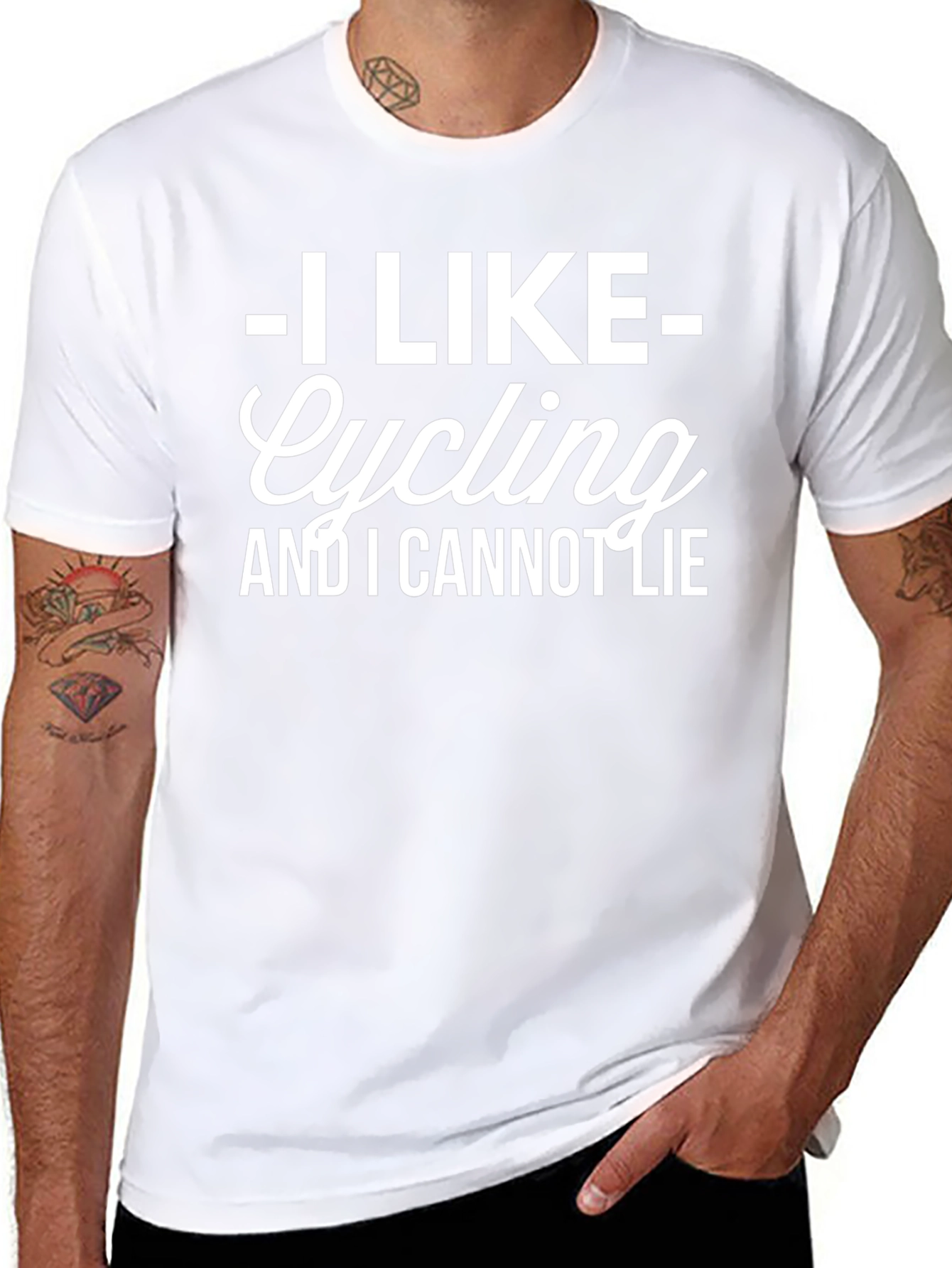 I Like Cycling Graphic T-Shirt