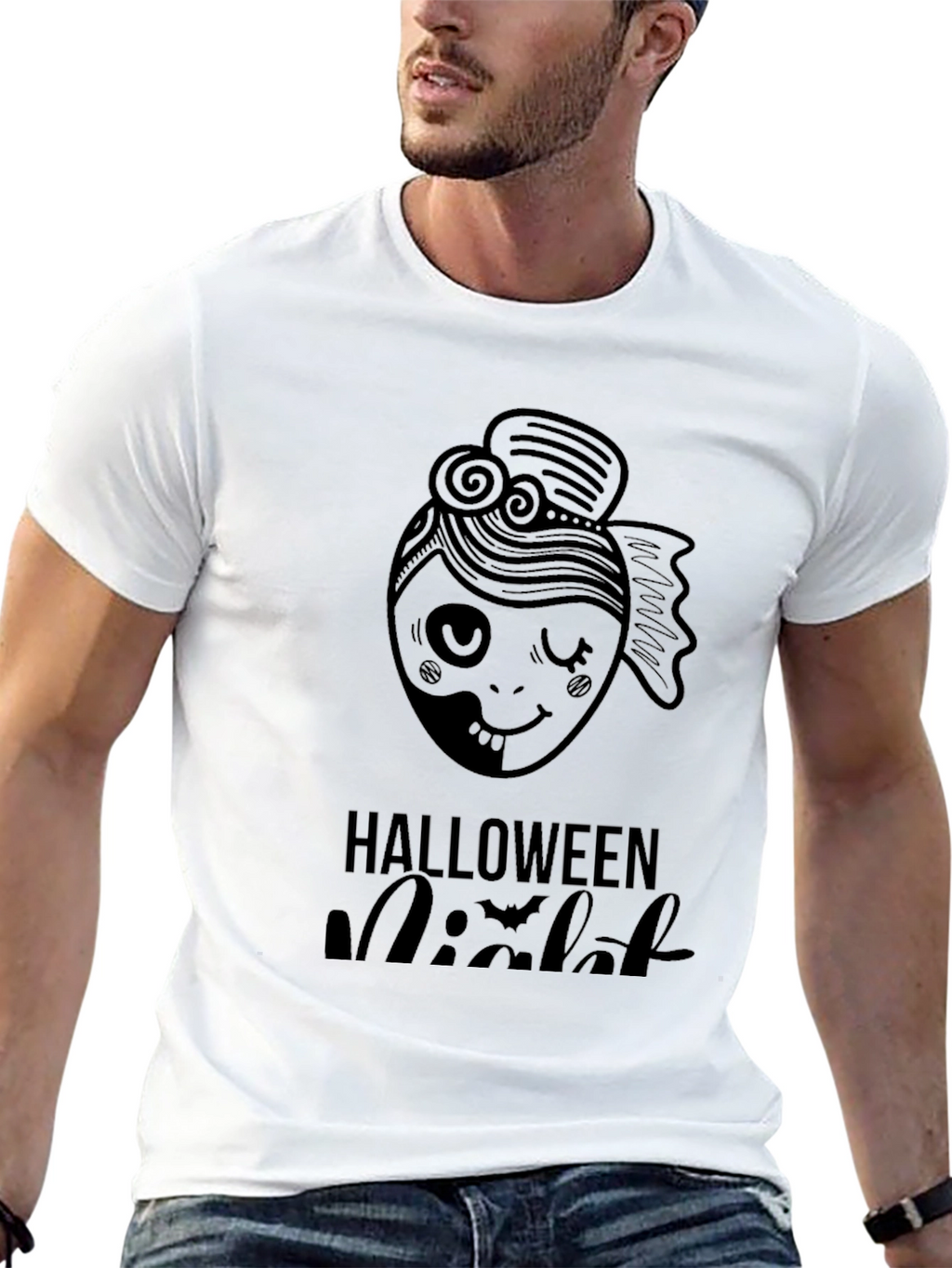 Halloween Night Graphic Tee