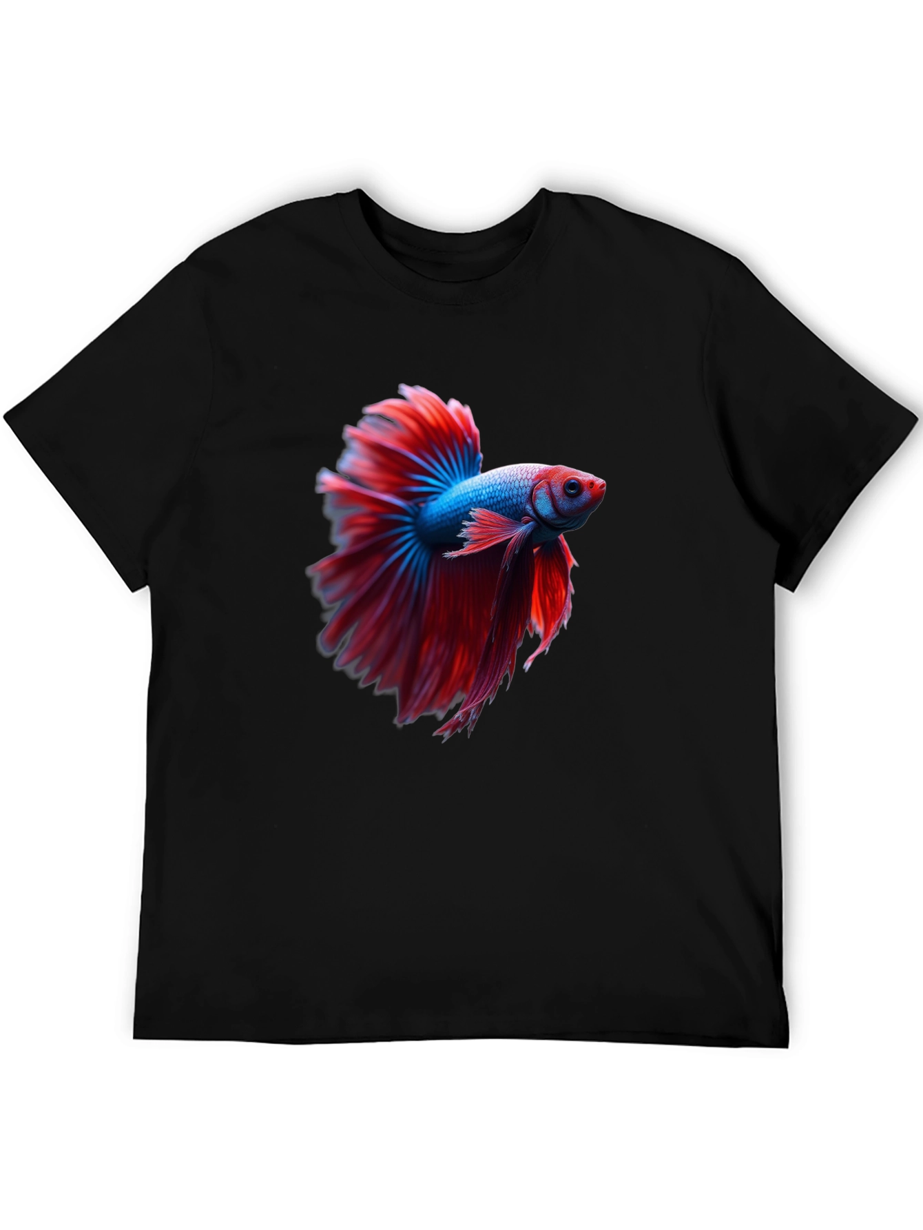 Betta Fish Graphic Tee - Unique Design Stylish & Comfortable