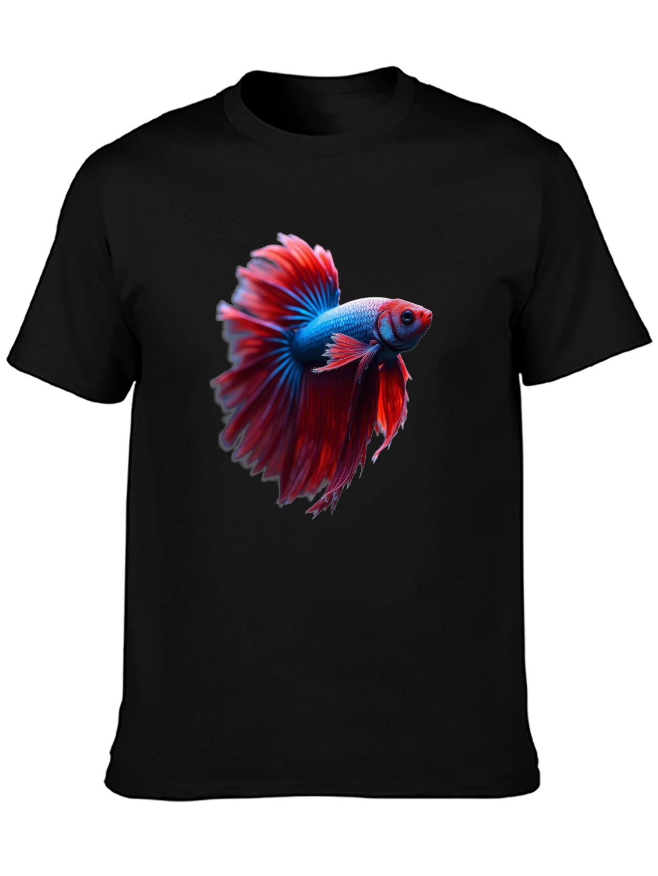 Betta Fish Graphic Tee - Unique Design Stylish & Comfortable