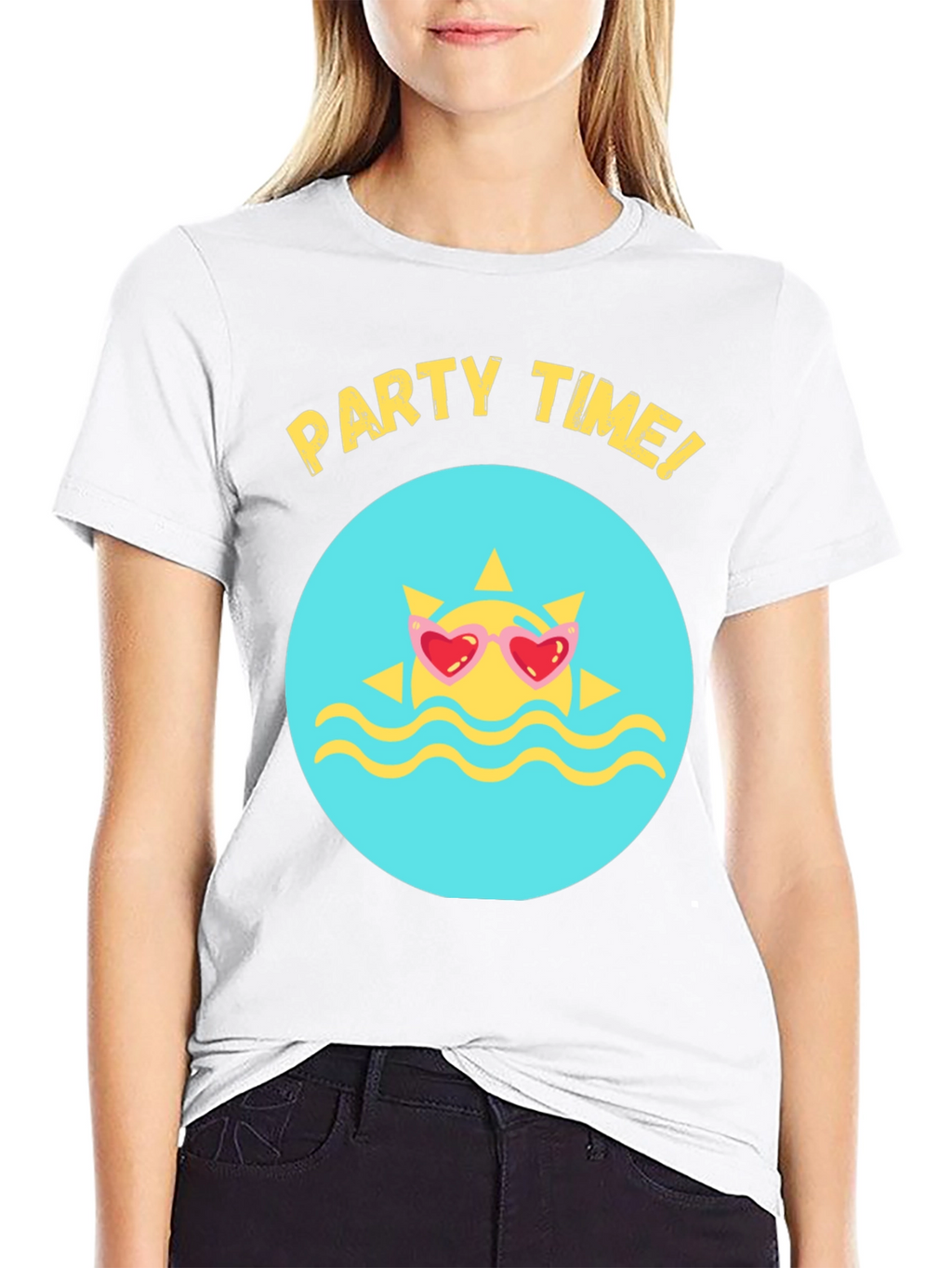 Party Time Sun Graphic Tee