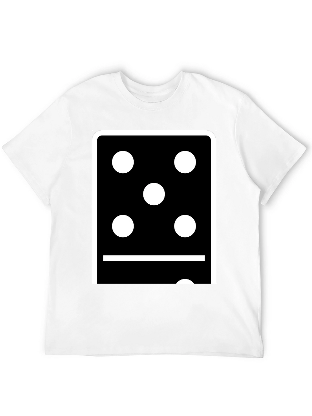 Domino Five-One T-Shirt - Black Cotton Graphic Tee