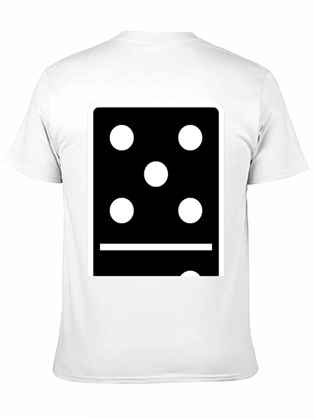 Domino Five-One T-Shirt - Black Cotton Graphic Tee