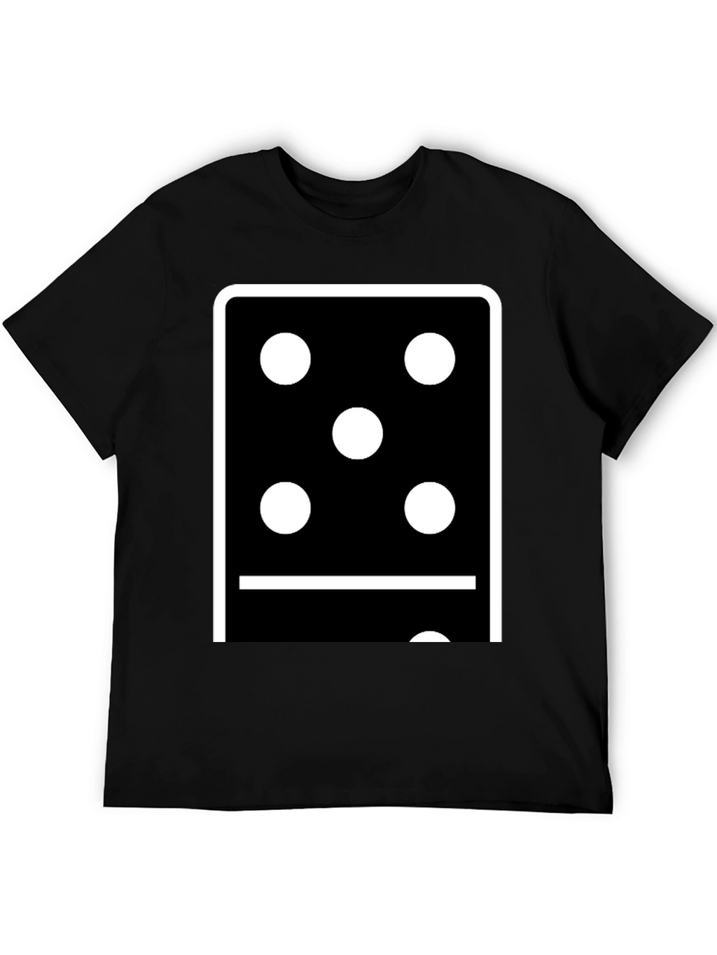 Domino Five-One T-Shirt - Black Cotton Graphic Tee