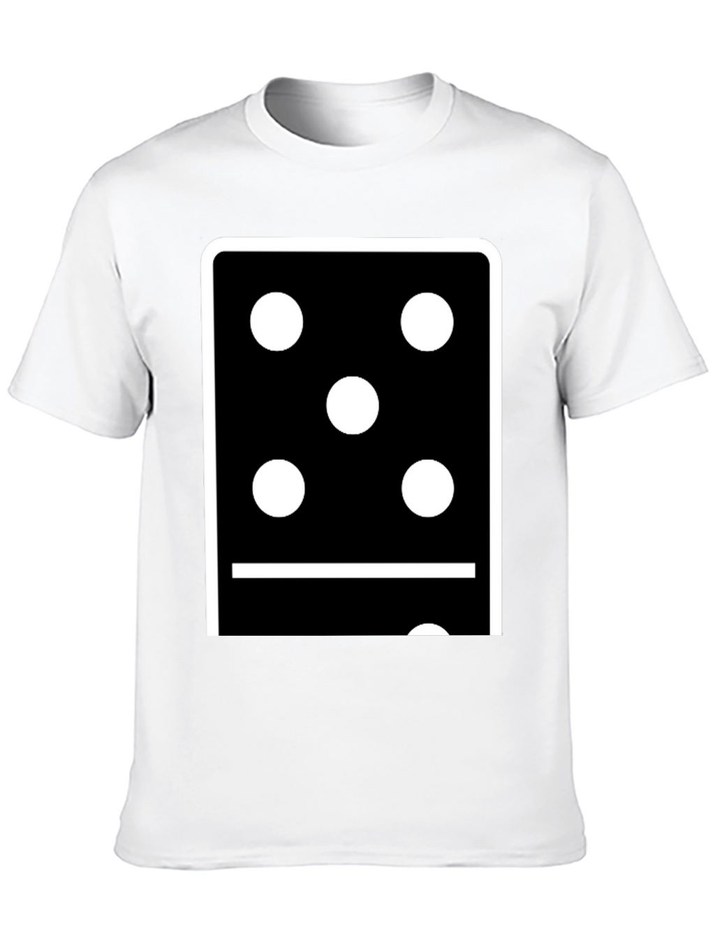 Domino Five-One T-Shirt - Black Cotton Graphic Tee