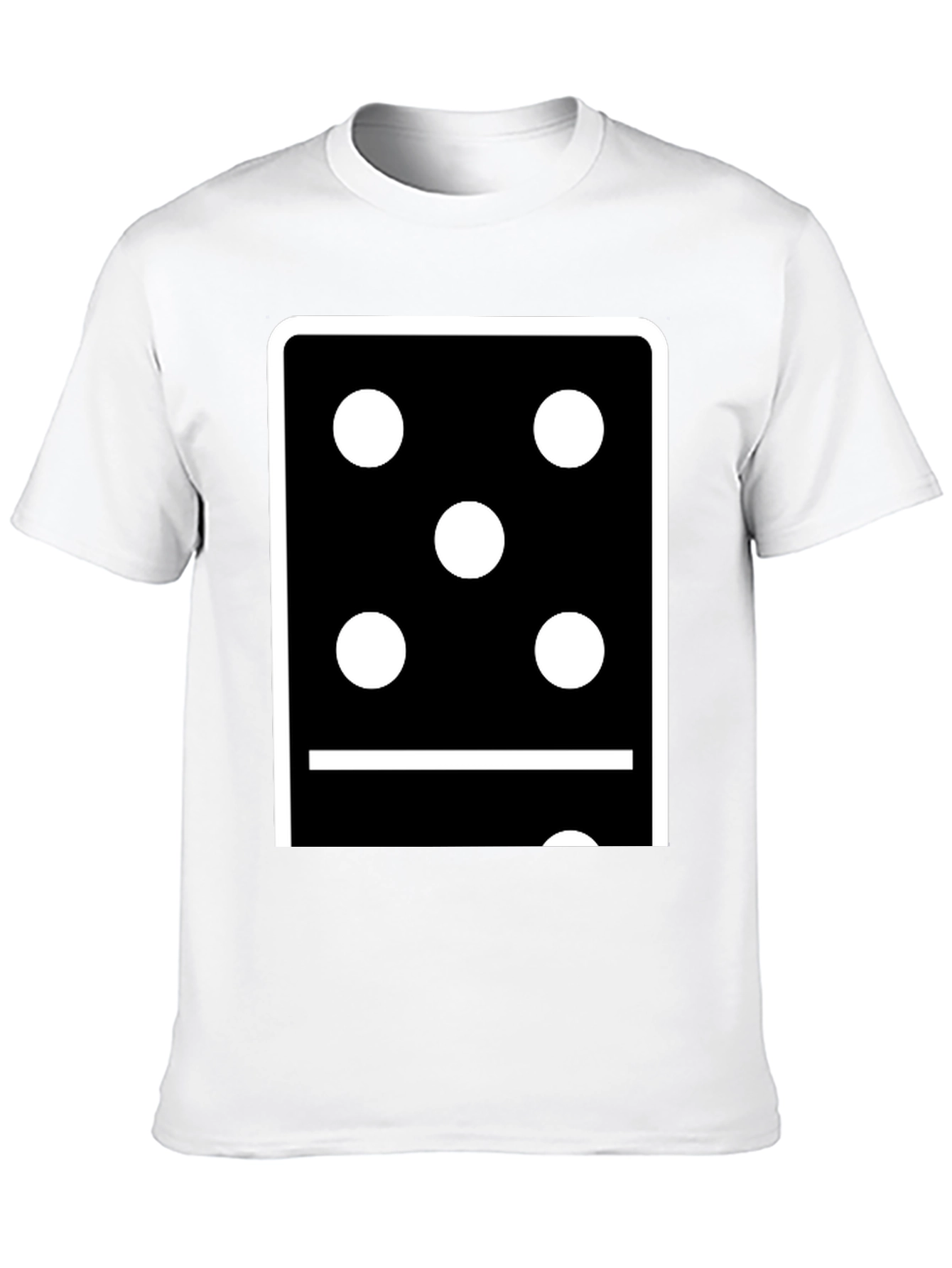 Domino Five-One T-Shirt - Black Cotton Graphic Tee