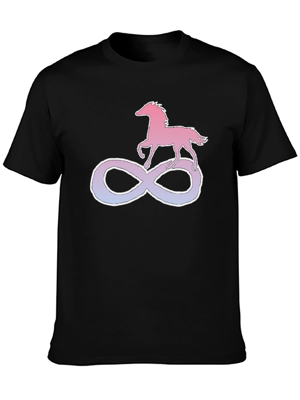 Horse Infinity Symbol Graphic Tee