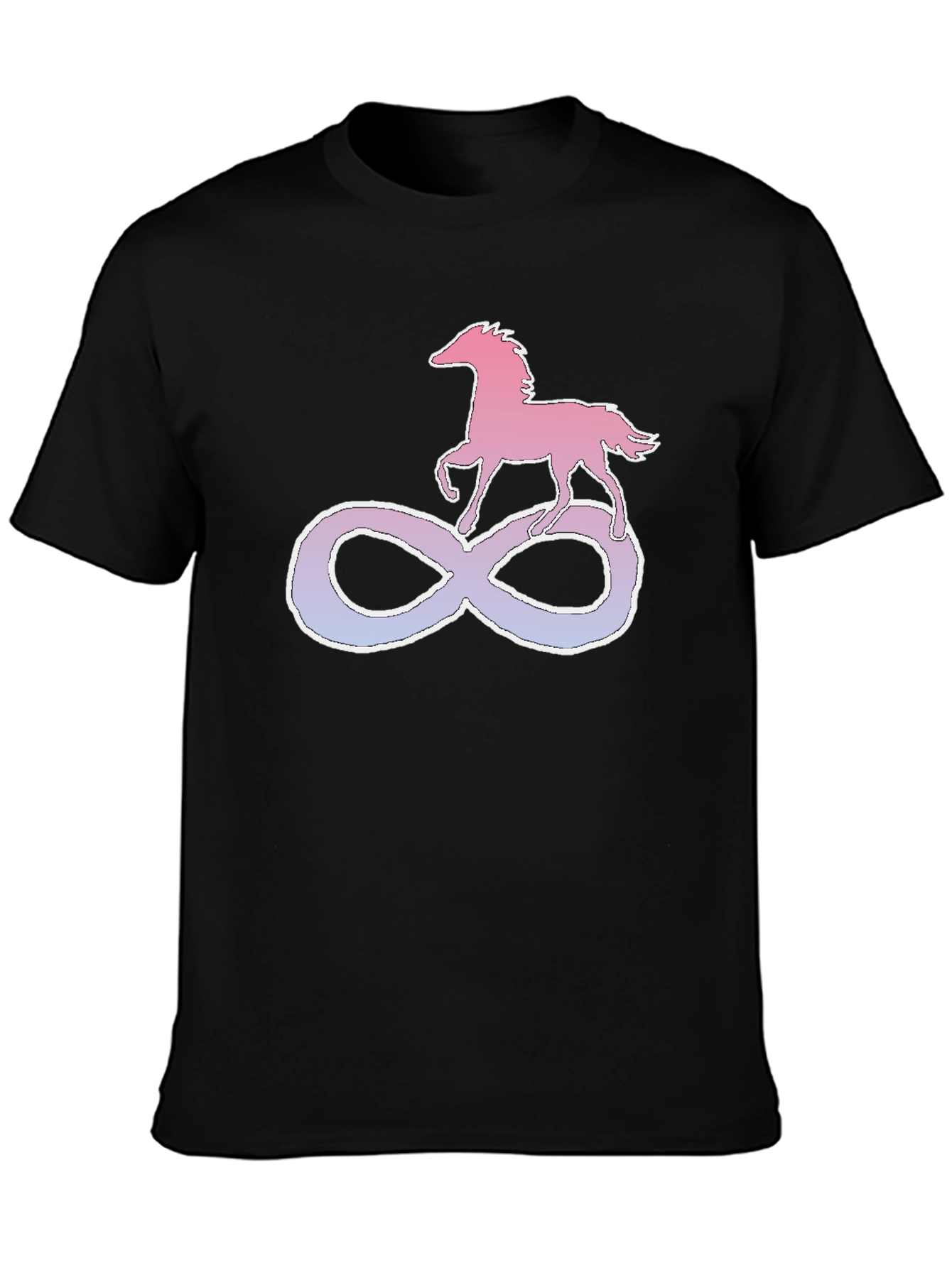 Horse Infinity Symbol Graphic Tee