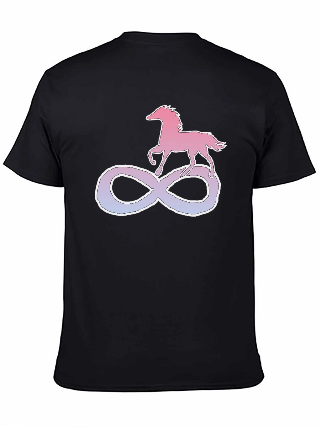 Horse Infinity Symbol Graphic Tee