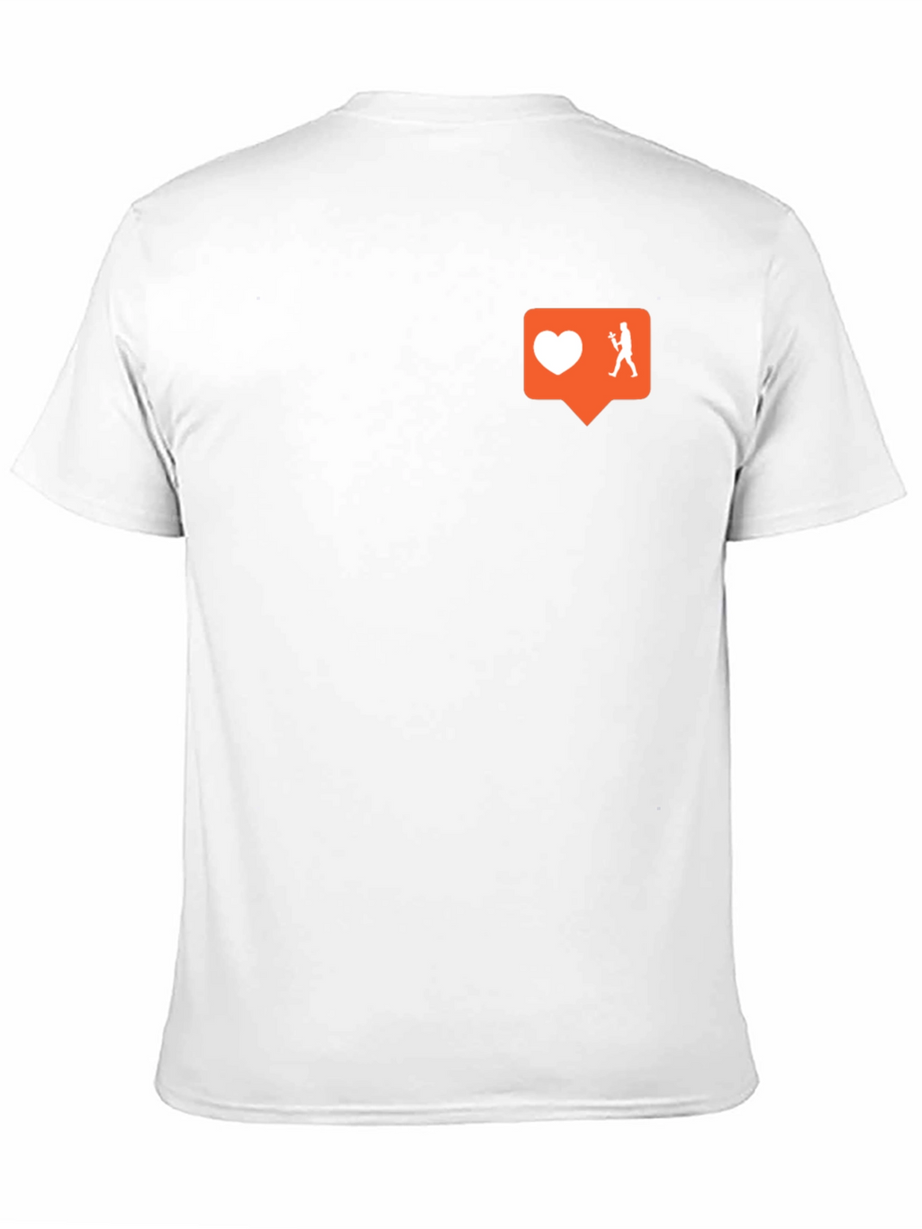 Trendy Black Tee w/ Social Media Graphic