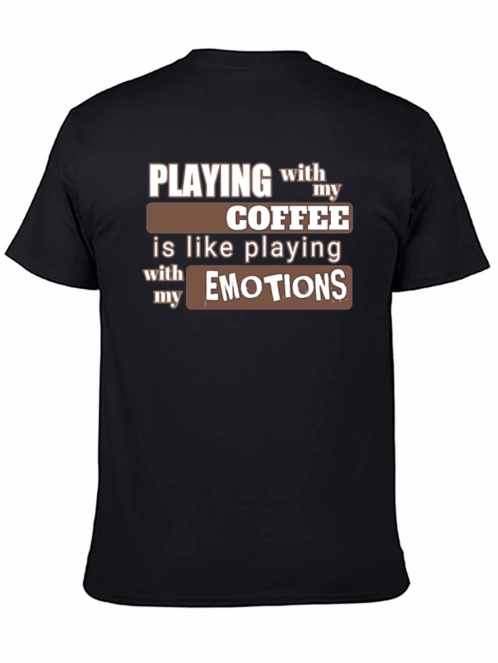 Coffee and Emotions Graphic T-Shirt