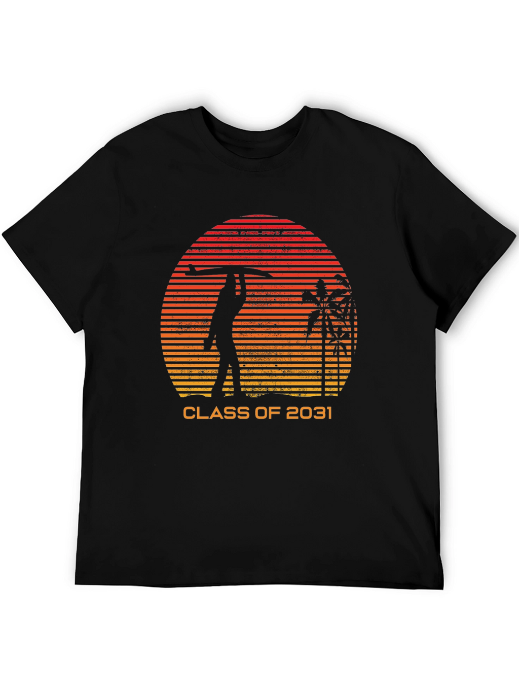 Class of 2031 Retro Surfer T-Shirt