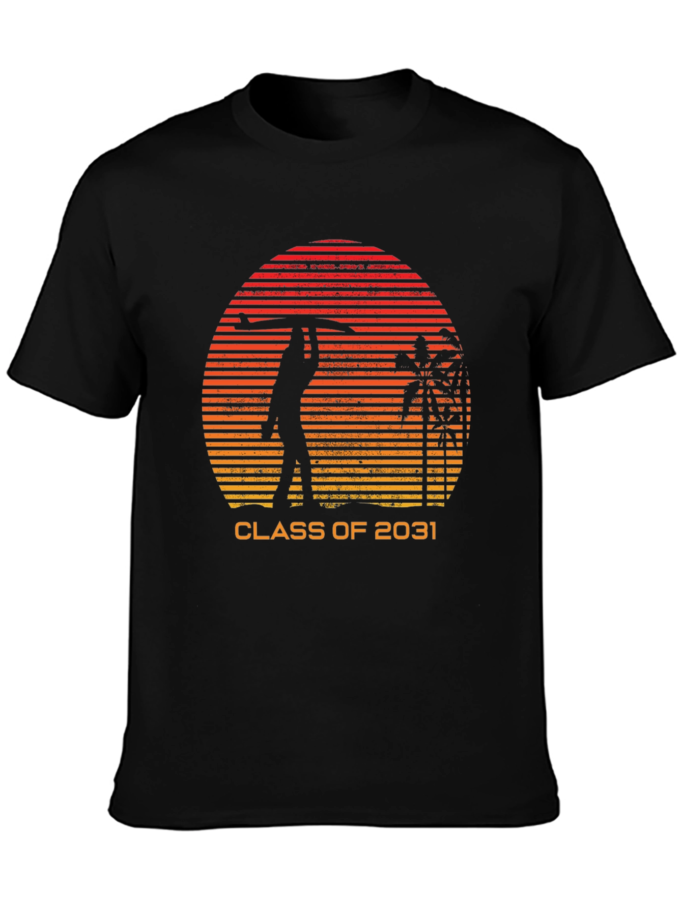Class of 2031 Retro Surfer T-Shirt