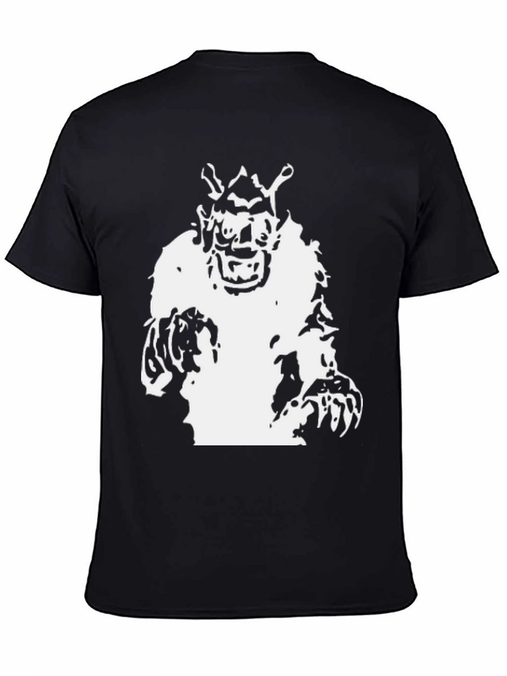 Monster Graphic Black T-Shirt