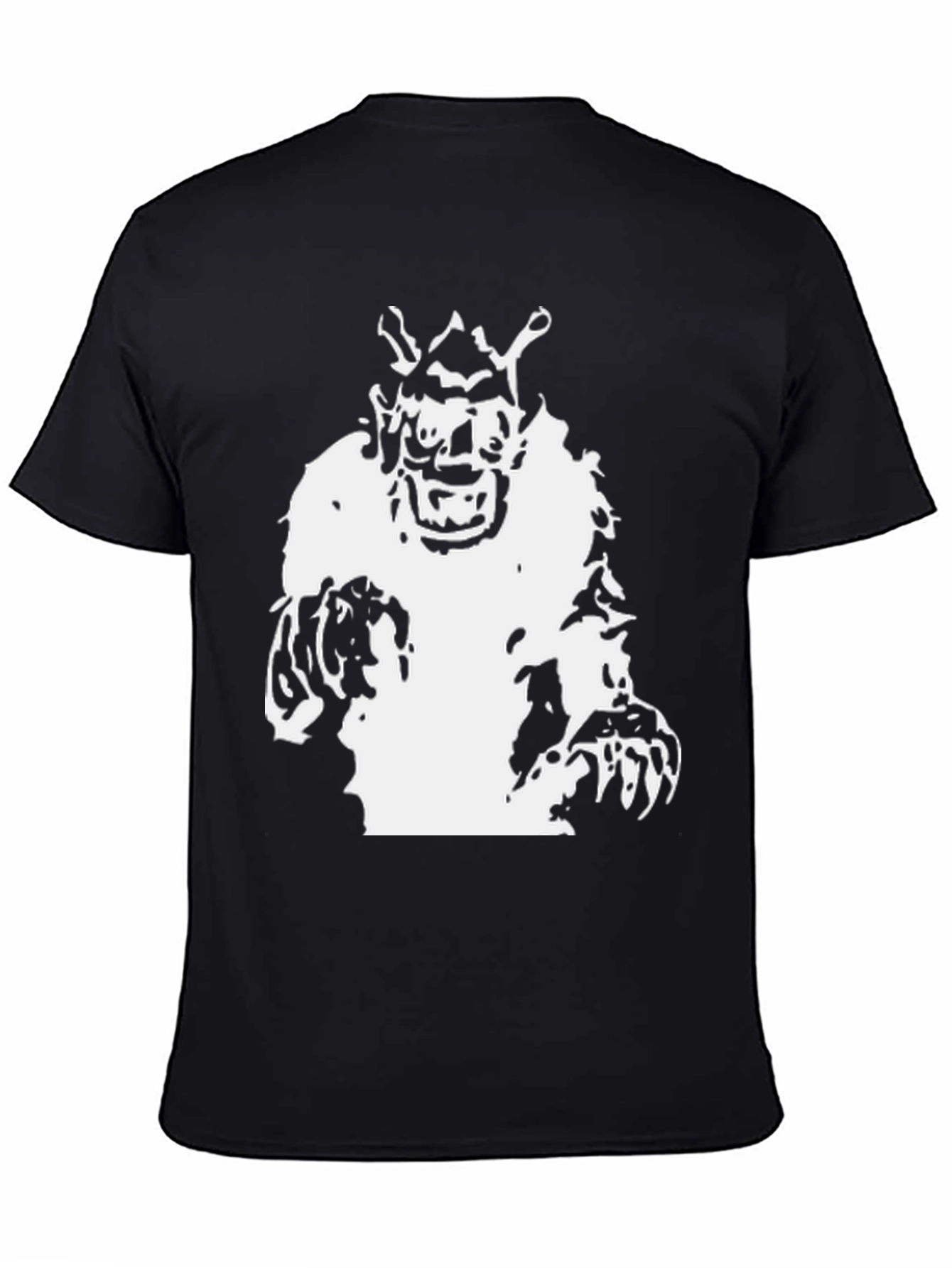 Monster Graphic Black T-Shirt