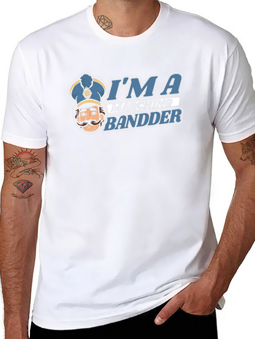 Im a Marching Bandder Graphic T-Shirt