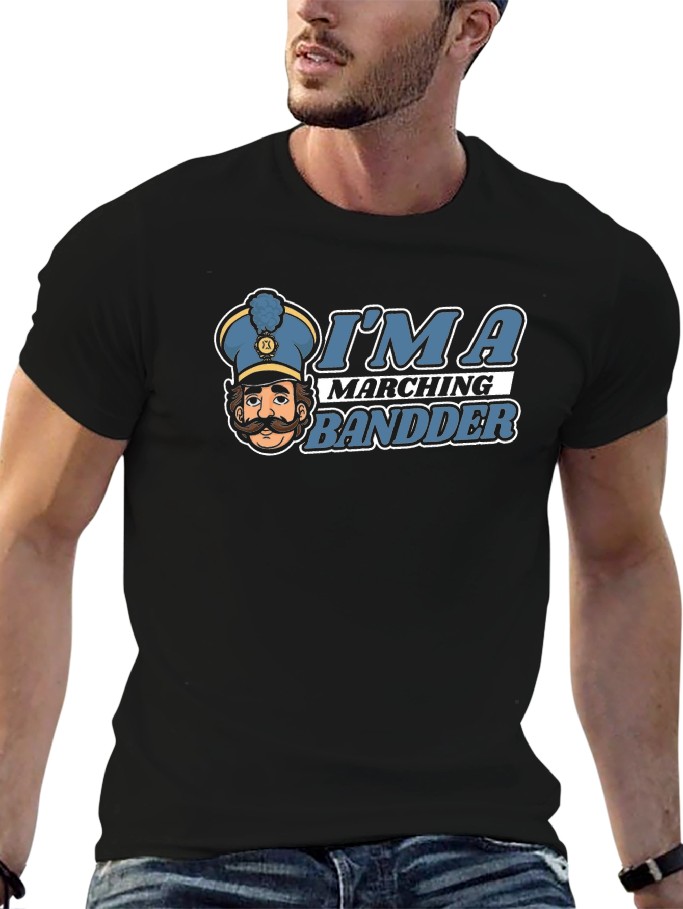 Im a Marching Bandder Graphic T-Shirt