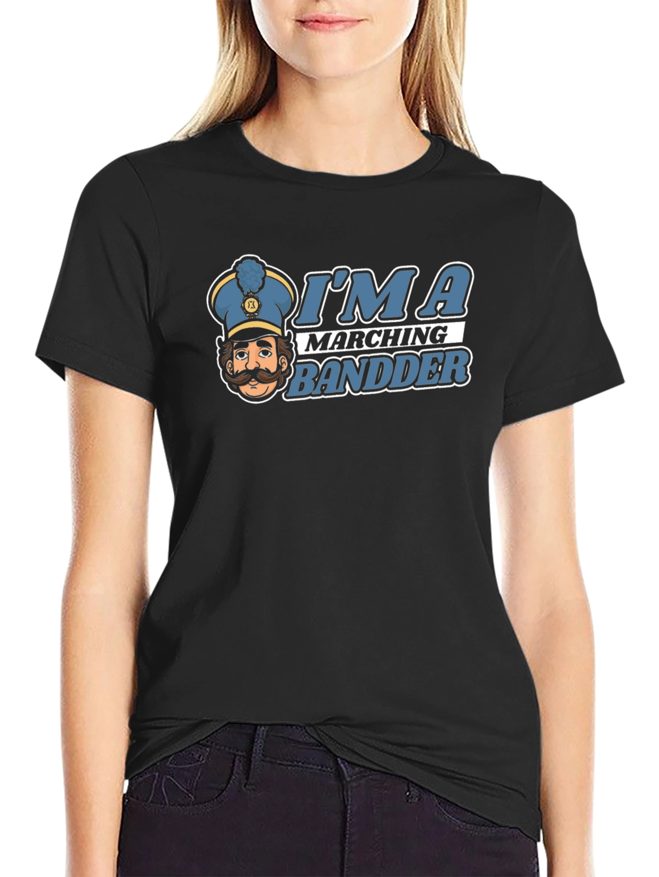 Im a Marching Bandder Graphic T-Shirt