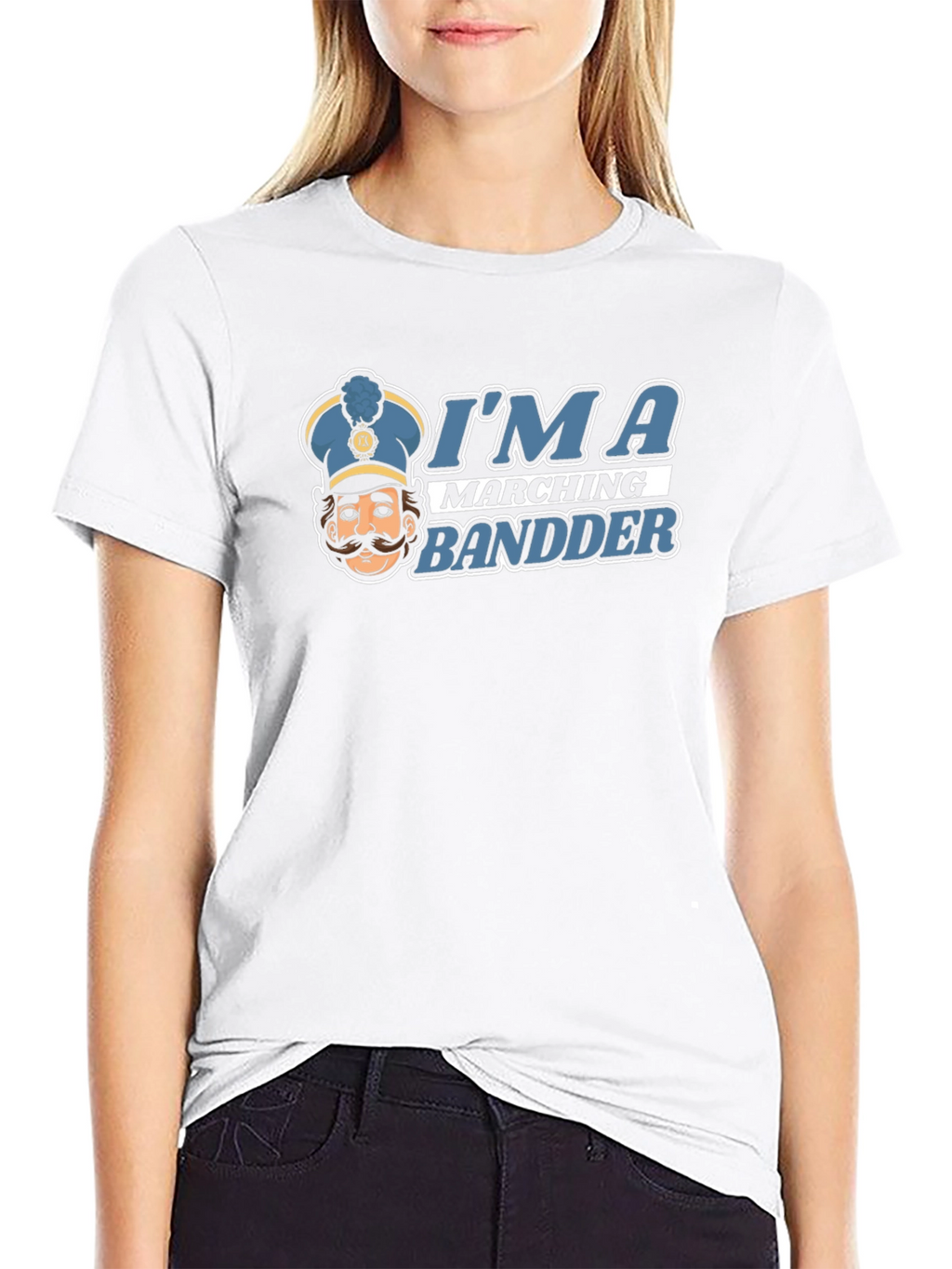 Im a Marching Bandder Graphic T-Shirt