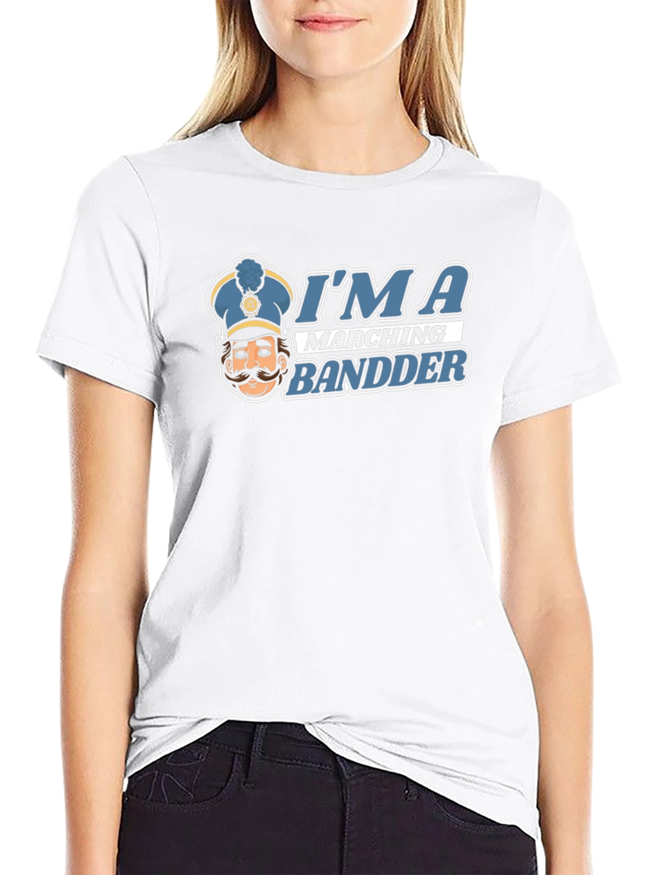 Im a Marching Bandder Graphic T-Shirt