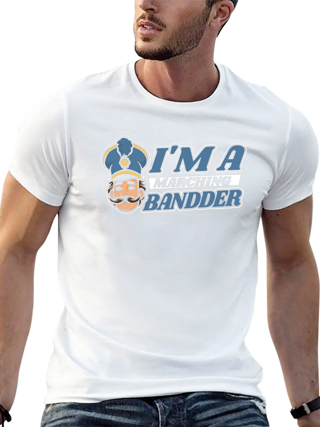 Im a Marching Bandder Graphic T-Shirt