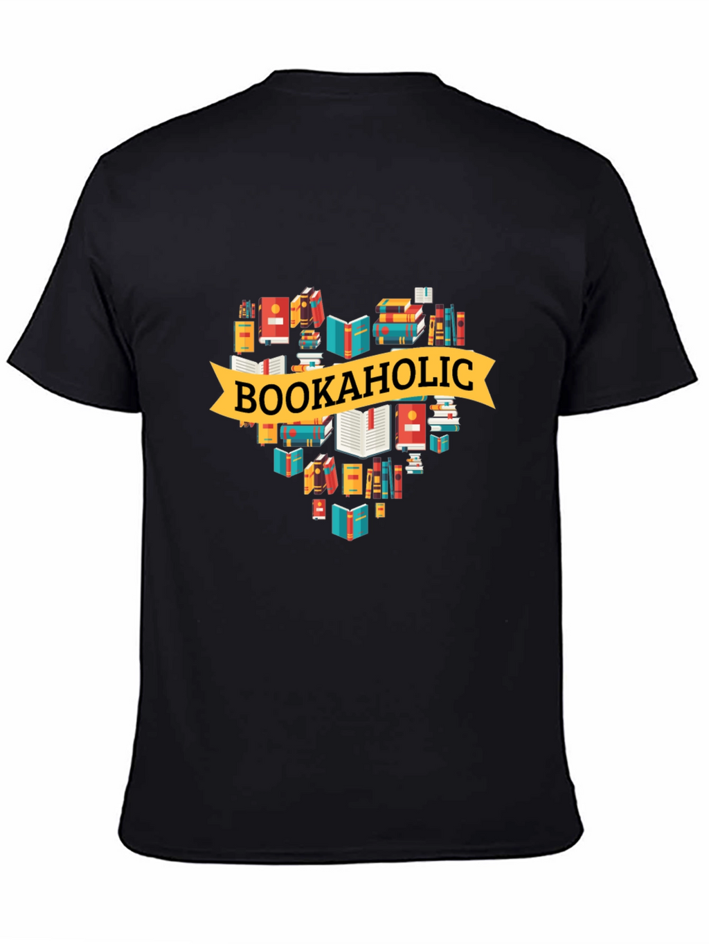 Bookaholic Graphic Tee - Novelty Reader T-Shirt
