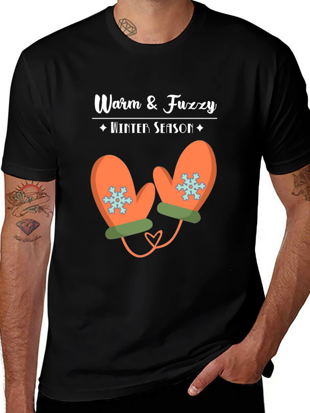 Warm & Fuzzy Winter Season T-Shirt