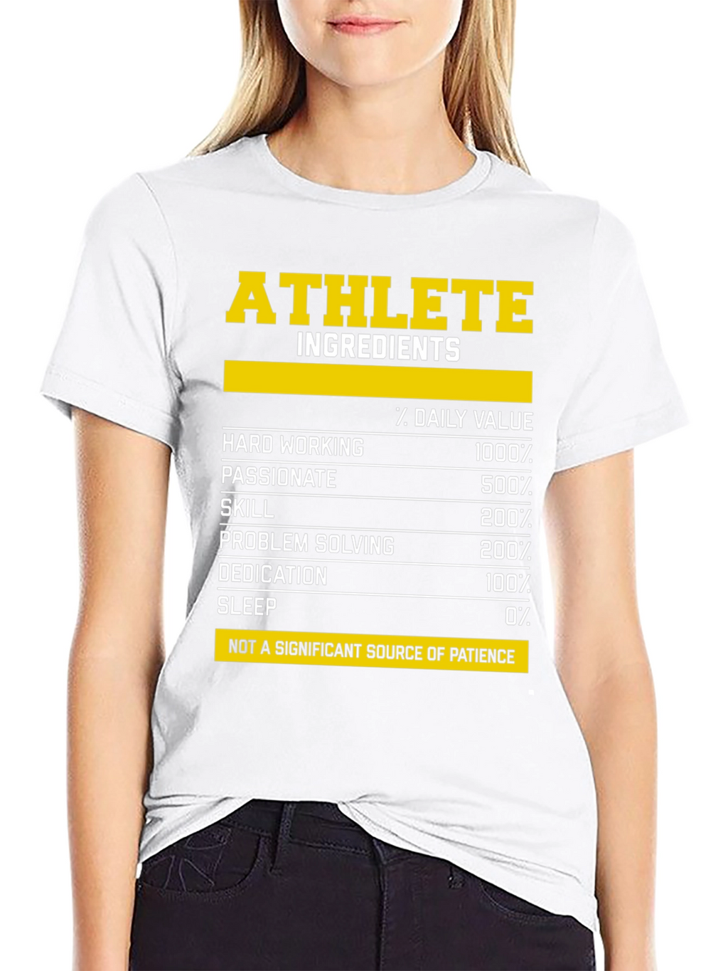 Athlete Ingredients T-Shirt - Funny Workout Tee