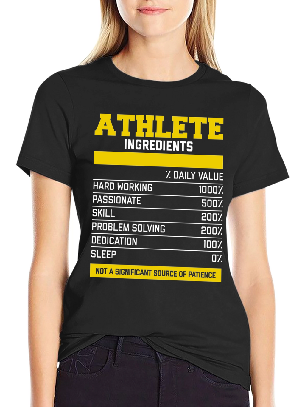 Athlete Ingredients T-Shirt - Funny Workout Tee