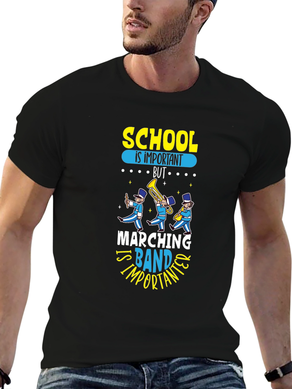 Marching Band T-Shirt: School is Important