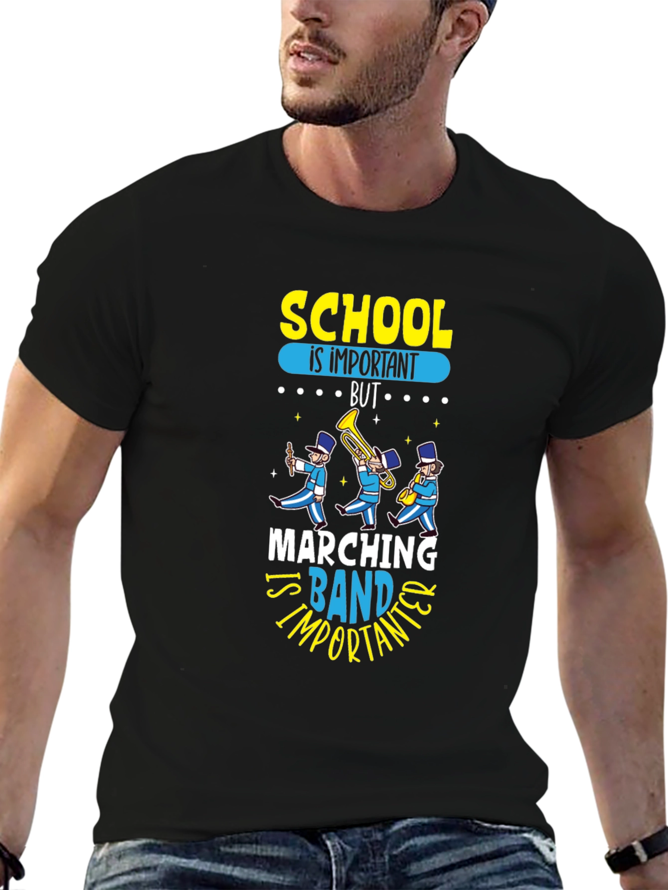 Marching Band T-Shirt: School is Important
