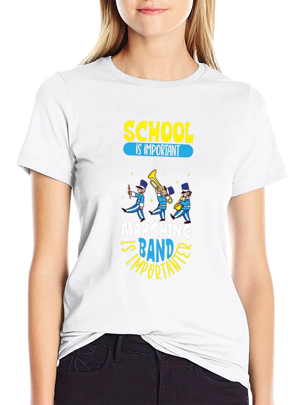 Marching Band T-Shirt: School is Important