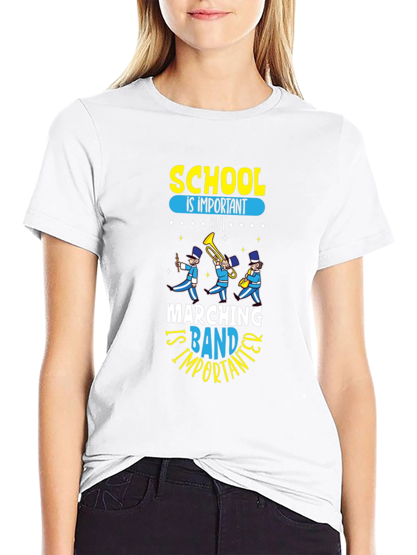 Marching Band T-Shirt: School is Important