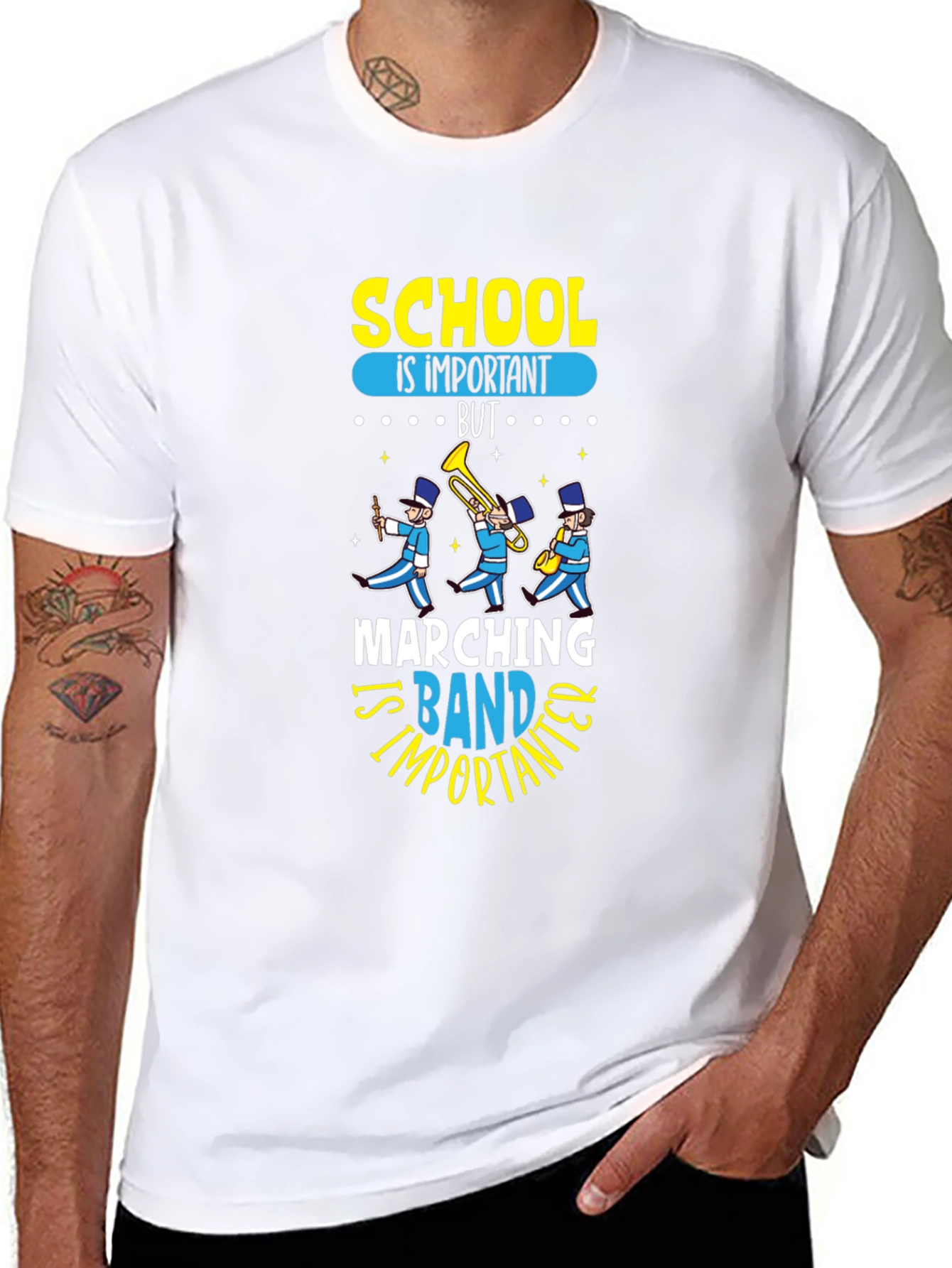 Marching Band T-Shirt: School is Important