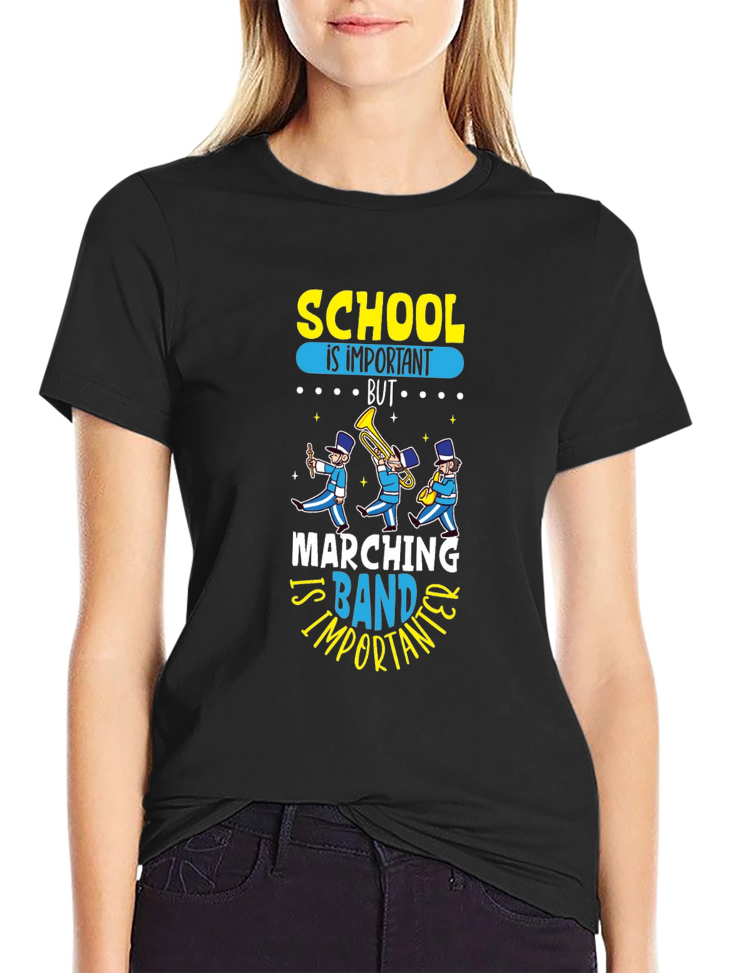Marching Band T-Shirt: School is Important