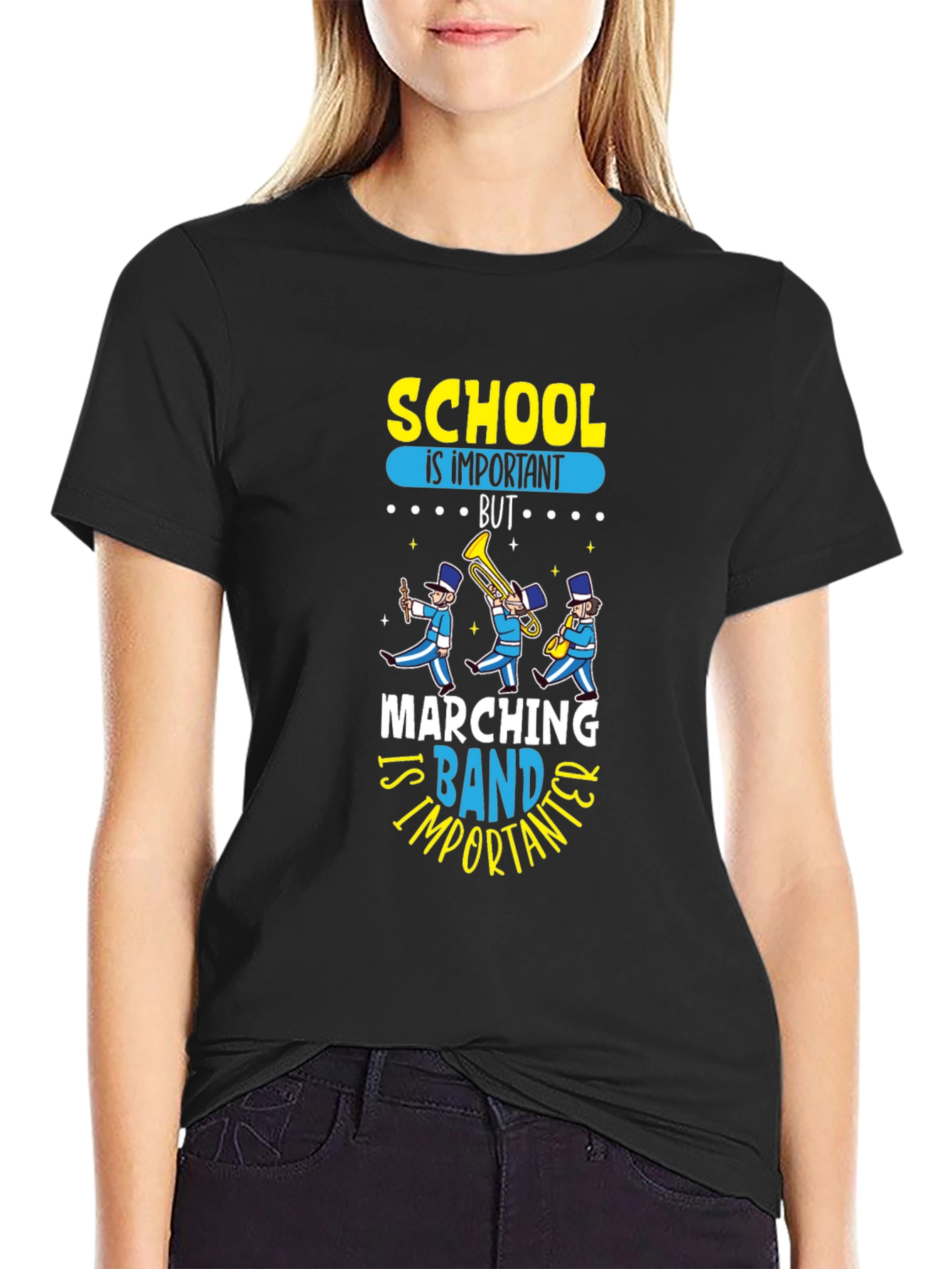 Marching Band T-Shirt: School is Important
