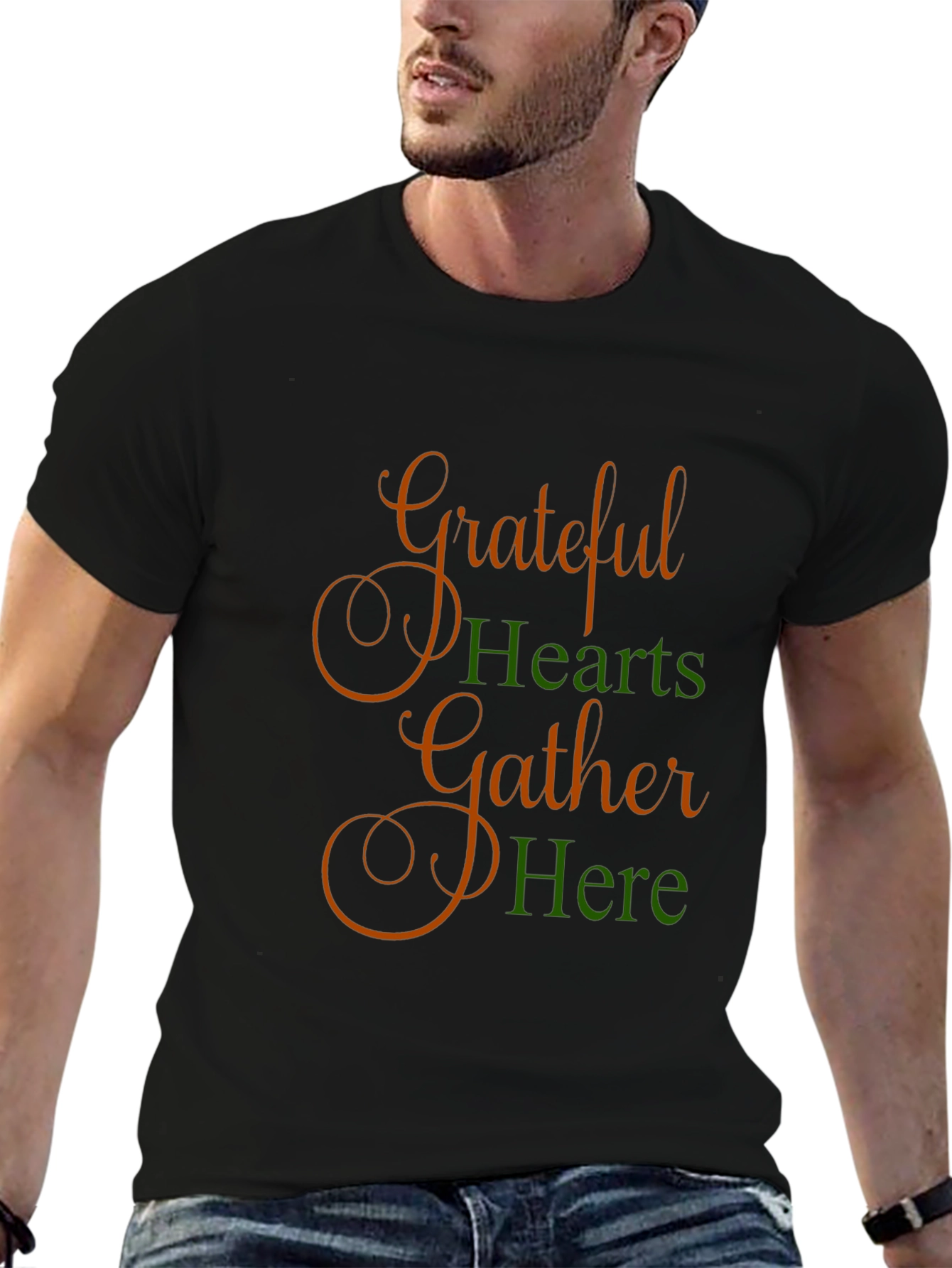 Grateful Hearts Gather Here T-Shirt
