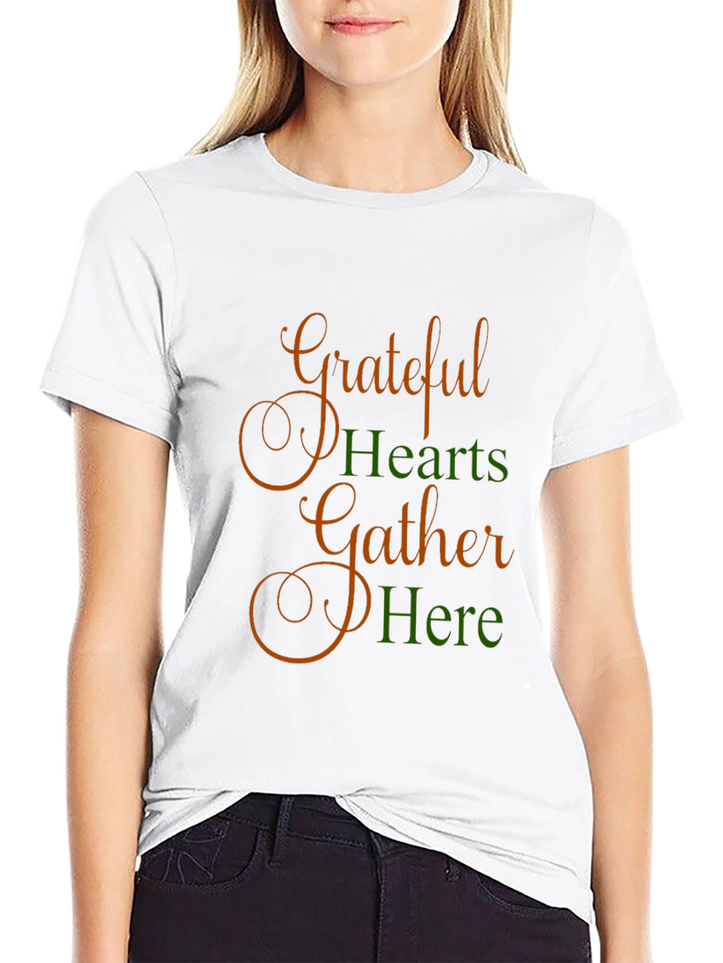 Grateful Hearts Gather Here T-Shirt