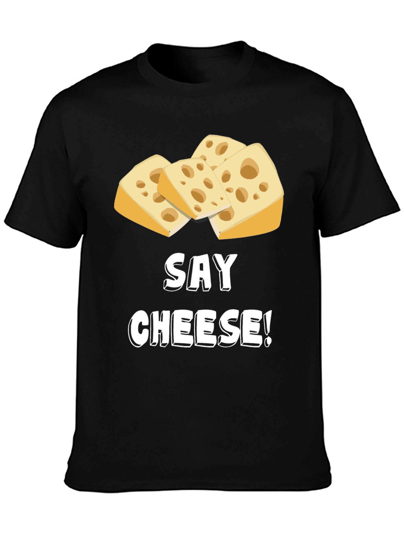 Say Cheese! Funny Graphic T-Shirt