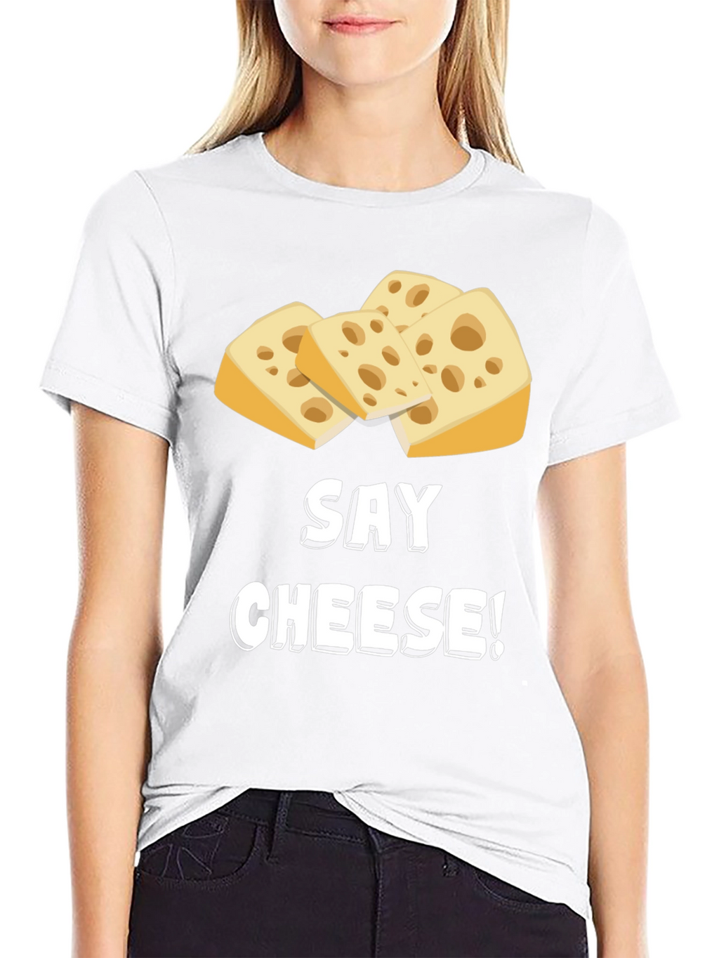 Say Cheese! Funny Graphic T-Shirt